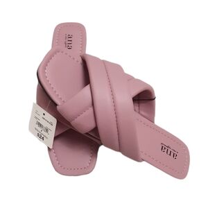 a.n.a Flat Sandals Womens Size 8